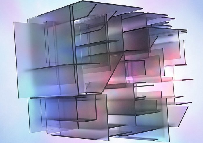 Abstract Refraction Cool Render Graphics